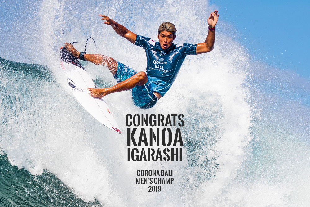Kanoa Igarashi wins Corona Bali Final