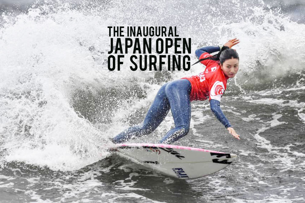 The inaugural Japan Open of Surfing Competition