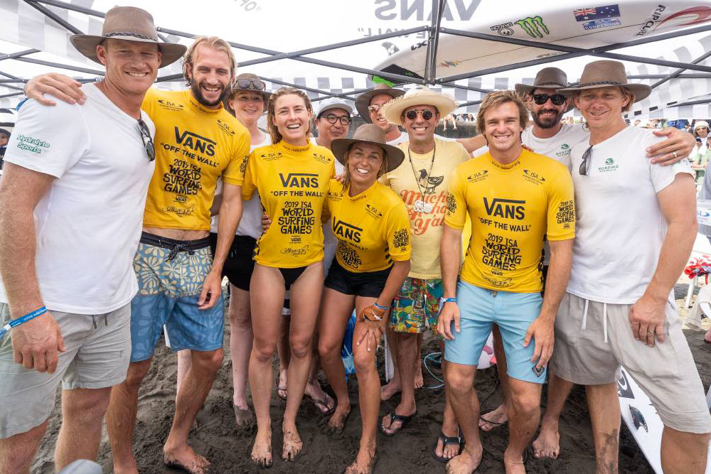 Australia win Aloha Cup at World Surfing Games, Miyazaki